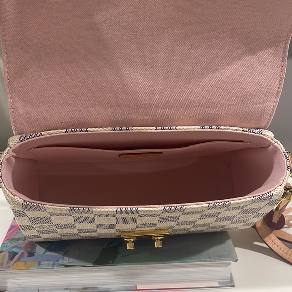 Louis Vuitton Croisette Handbag Blue Damien Azur - Picture 13 of 13